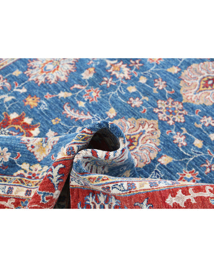 Ziegler 5' 7" X 7' 8" Hand Knotted Wool Rug 5' 7" X 7' 8" (170 X 234) / Blue / Wool