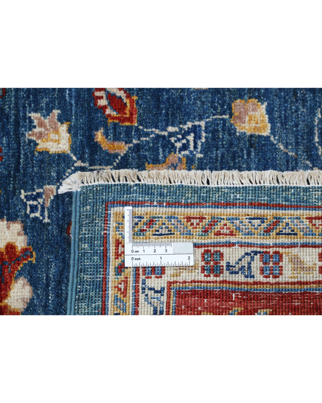 Ziegler 5' 7" X 7' 8" Hand Knotted Wool Rug 5' 7" X 7' 8" (170 X 234) / Blue / Wool