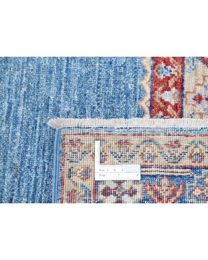 Ziegler 5' 8" X 8' 3" Hand Knotted Wool Rug 5' 8" X 8' 3" (173 X 251) / Blue / Wool