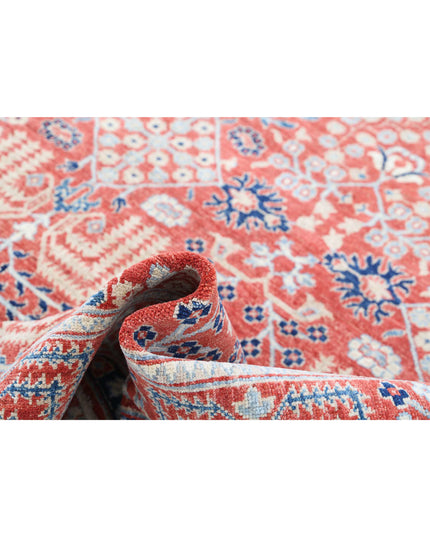 Ziegler 6' 0" X 8' 11" Hand Knotted Wool Rug 6' 0" X 8' 11" (183 X 272) / Red / Wool