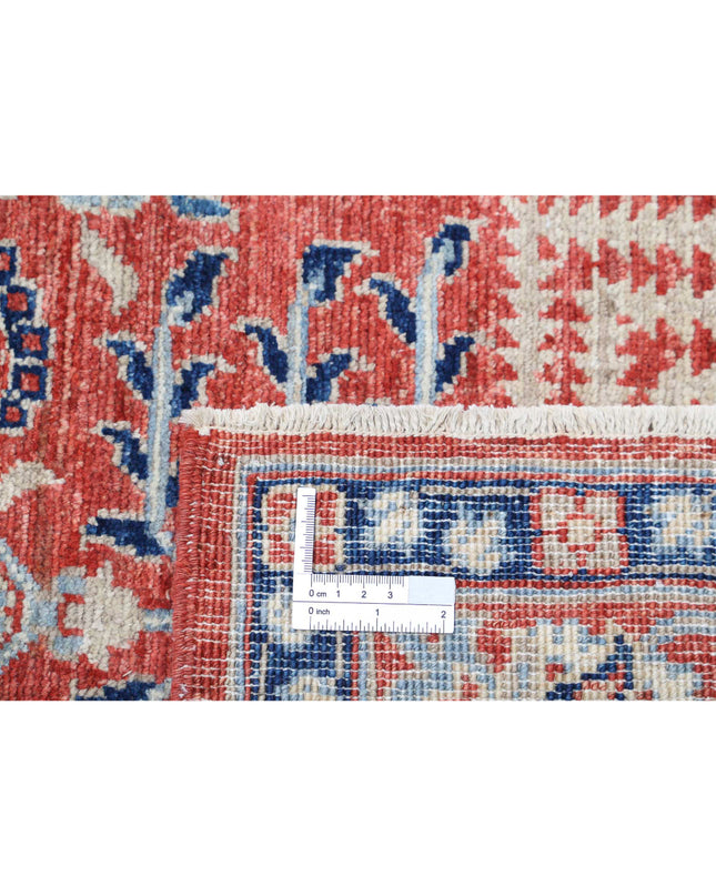 Ziegler 6' 0" X 8' 11" Hand Knotted Wool Rug 6' 0" X 8' 11" (183 X 272) / Red / Wool