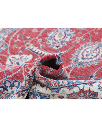 Ziegler 5' 4" X 8' 0" Hand Knotted Wool Rug 5' 4" X 8' 0" (162 X 244) / Red / Wool
