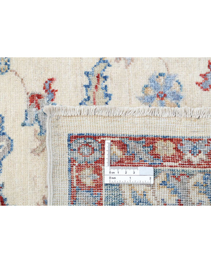 Ziegler 5' 6" X 7' 10" Hand Knotted Wool Rug 5' 6" X 7' 10" (168 X 239) / Ivory / Wool