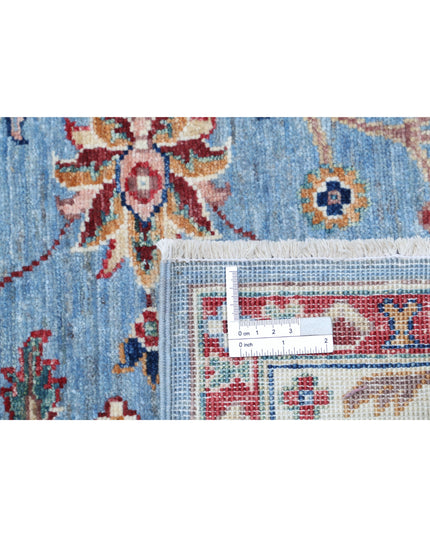 Ziegler 5' 9" X 7' 9" Hand Knotted Wool Rug 5' 9" X 7' 9" (175 X 236) / Blue / Wool