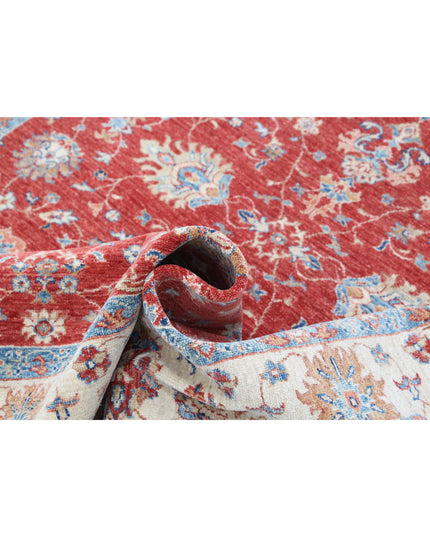 Ziegler 5' 8" X 7' 8" Hand Knotted Wool Rug 5' 8" X 7' 8" (173 X 234) / Red / Wool