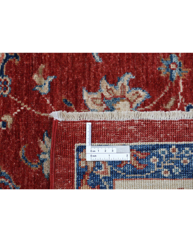 Ziegler 5' 8" X 7' 8" Hand Knotted Wool Rug 5' 8" X 7' 8" (173 X 234) / Red / Wool