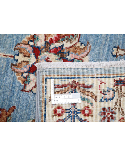 Ziegler 2' 8" X 9' 9" Hand Knotted Wool Rug 2' 8" X 9' 9" (81 X 297) / Blue / Wool