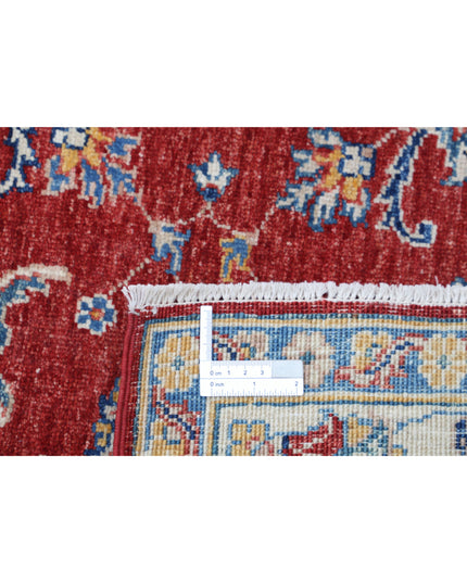 Ziegler 4' 11" X 6' 7" Hand Knotted Wool Rug 4' 11" X 6' 7" (150 X 201) / Red / Wool