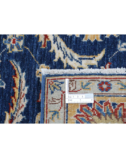 Ziegler 4' 11" X 6' 0" Hand Knotted Wool Rug 4' 11" X 6' 0" (150 X 183) / Blue / Wool