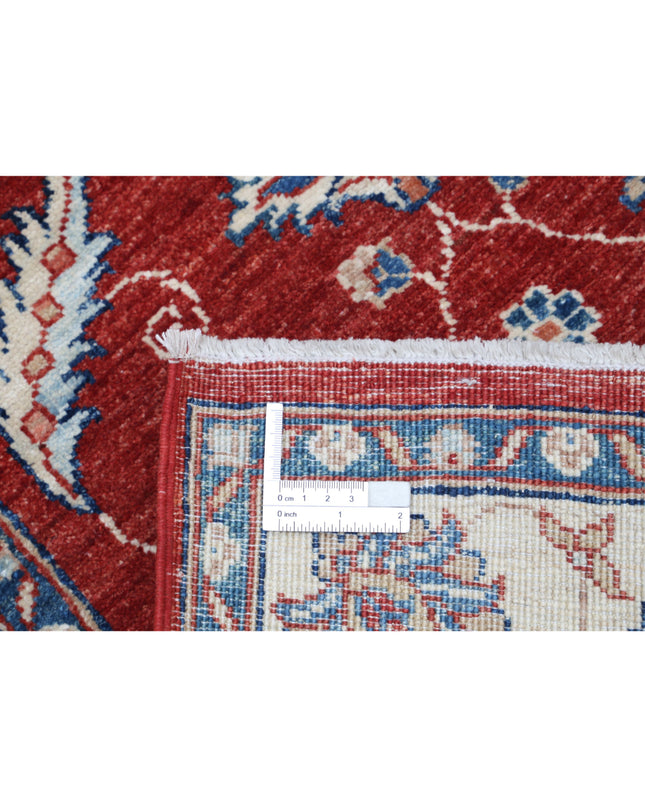 Ziegler 2' 8" X 3' 10" Hand Knotted Wool Rug 2' 8" X 3' 10" (81 X 117) / Red / Wool