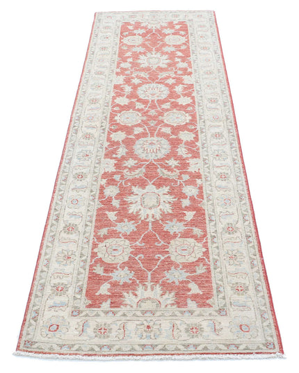 Ziegler 2' 5" X 8' 0" Hand Knotted Wool Rug 2' 5" X 8' 0" (74 X 244) / Red / Wool