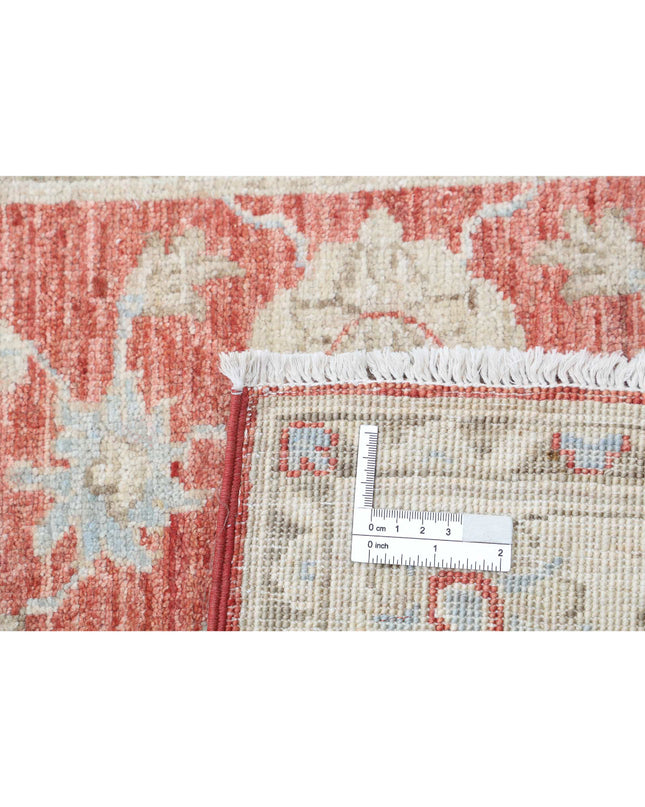 Ziegler 2' 5" X 8' 0" Hand Knotted Wool Rug 2' 5" X 8' 0" (74 X 244) / Red / Wool