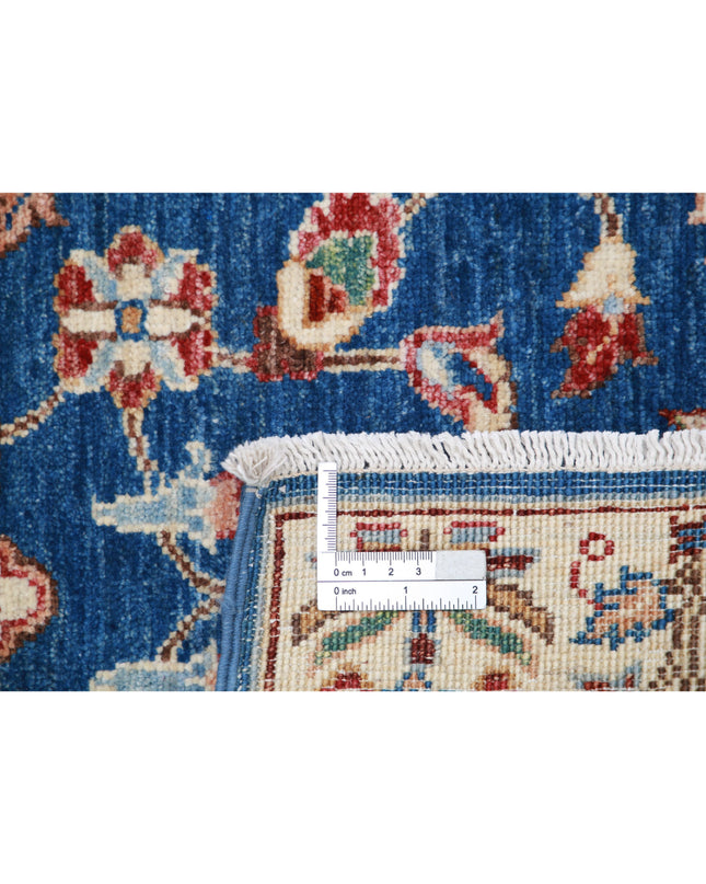 Ziegler 2' 7" X 3' 10" Hand Knotted Wool Rug 2' 7" X 3' 10" (79 X 117) / Blue / Wool
