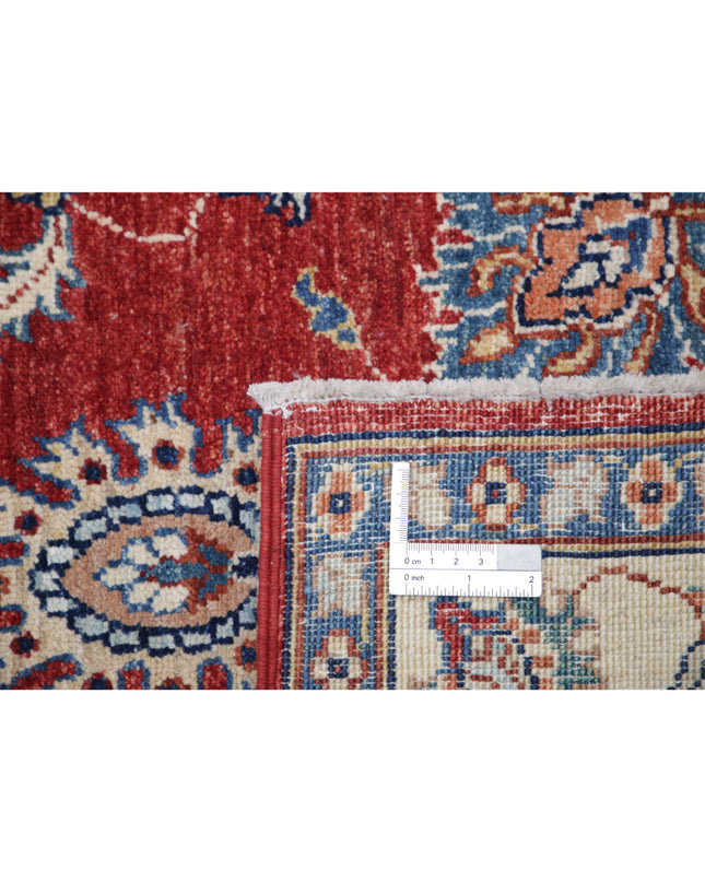 Ziegler 2' 9" X 4' 3" Hand Knotted Wool Rug 2' 9" X 4' 3" (84 X 130) / Red / Wool