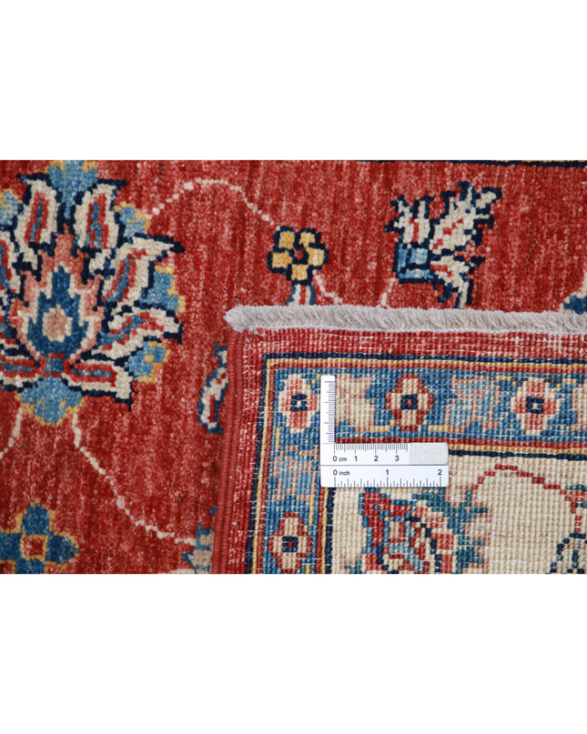 Ziegler 2' 7" X 4' 2" Hand Knotted Wool Rug 2' 7" X 4' 2" (79 X 127) / Red / Wool