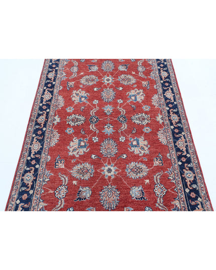 Ziegler 3' 9" X 6' 0" Hand Knotted Wool Rug 3' 9" X 6' 0" (114 X 183) / Red / Wool