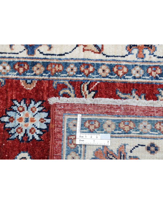 Ziegler 3' 1" X 4' 11" Hand Knotted Wool Rug 3' 1" X 4' 11" (94 X 150) / Red / Wool