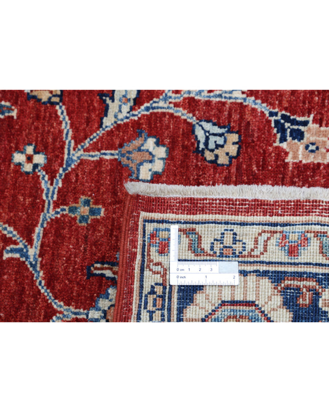 Ziegler 3' 1" X 5' 2" Hand Knotted Wool Rug 3' 1" X 5' 2" (94 X 158) / Red / Wool