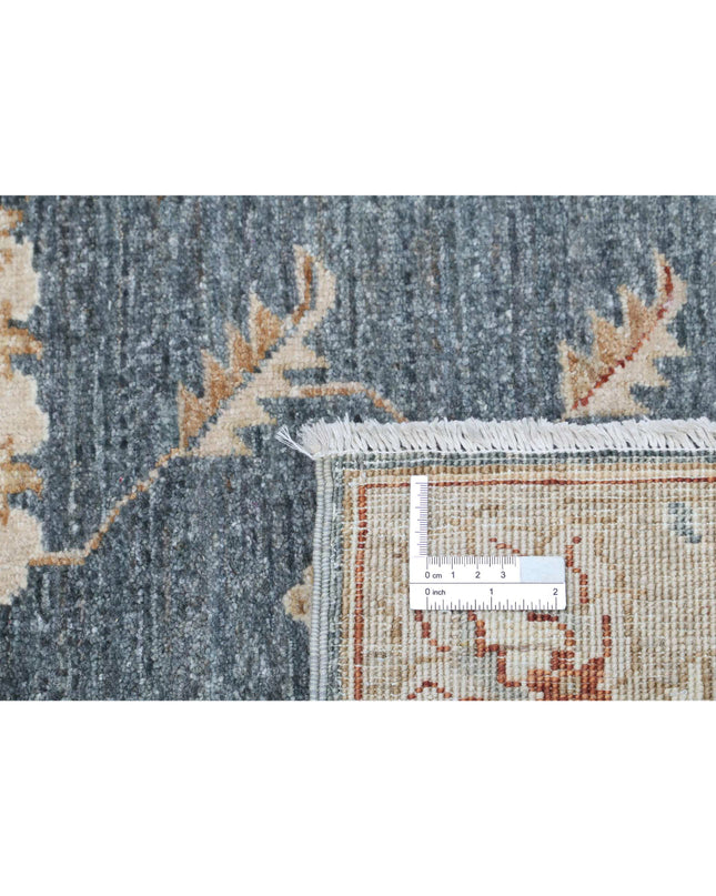 Ziegler 3' 0" X 5' 0" Hand Knotted Wool Rug 3' 0" X 5' 0" (91 X 152) / Grey / Wool