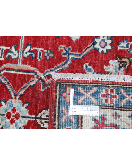 Ziegler 3' 2" X 4' 8" Hand Knotted Wool Rug 3' 2" X 4' 8" (97 X 142) / Red / Wool