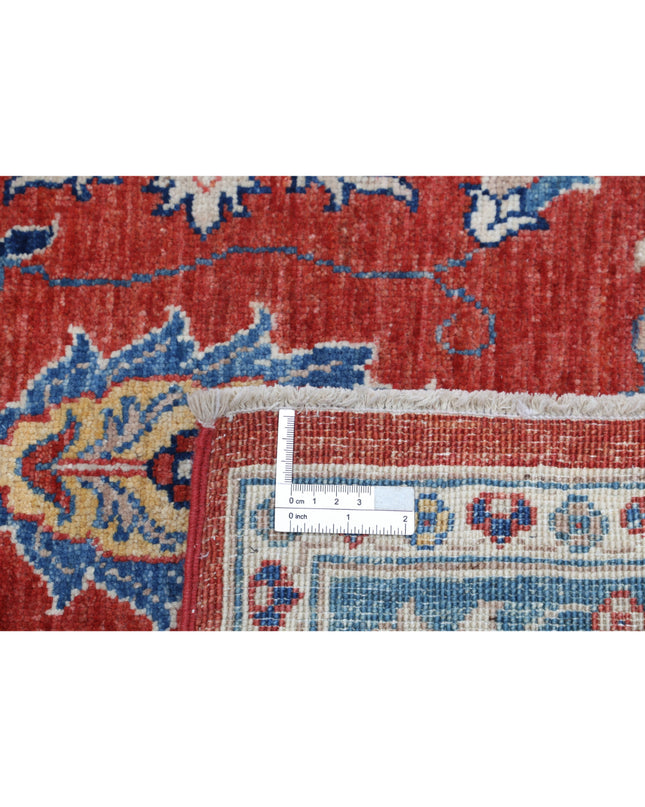 Ziegler 3' 3" X 5' 0" Hand Knotted Wool Rug 3' 3" X 5' 0" (99 X 152) / Red / Wool