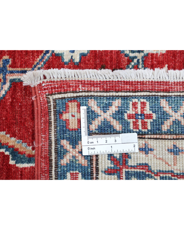 Ziegler 3' 1" X 4' 10" Hand Knotted Wool Rug 3' 1" X 4' 10" (94 X 147) / Red / Wool