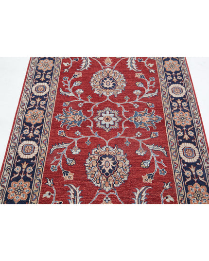 Ziegler 3' 2" X 5' 1" Hand Knotted Wool Rug 3' 2" X 5' 1" (97 X 155) / Red / Wool