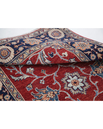 Ziegler 3' 2" X 5' 1" Hand Knotted Wool Rug 3' 2" X 5' 1" (97 X 155) / Red / Wool