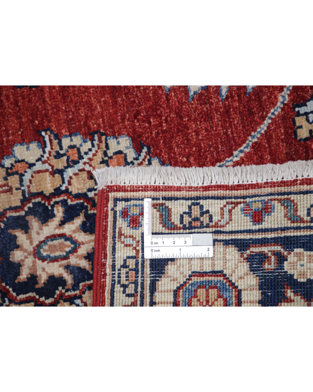 Ziegler 3' 2" X 5' 1" Hand Knotted Wool Rug 3' 2" X 5' 1" (97 X 155) / Red / Wool