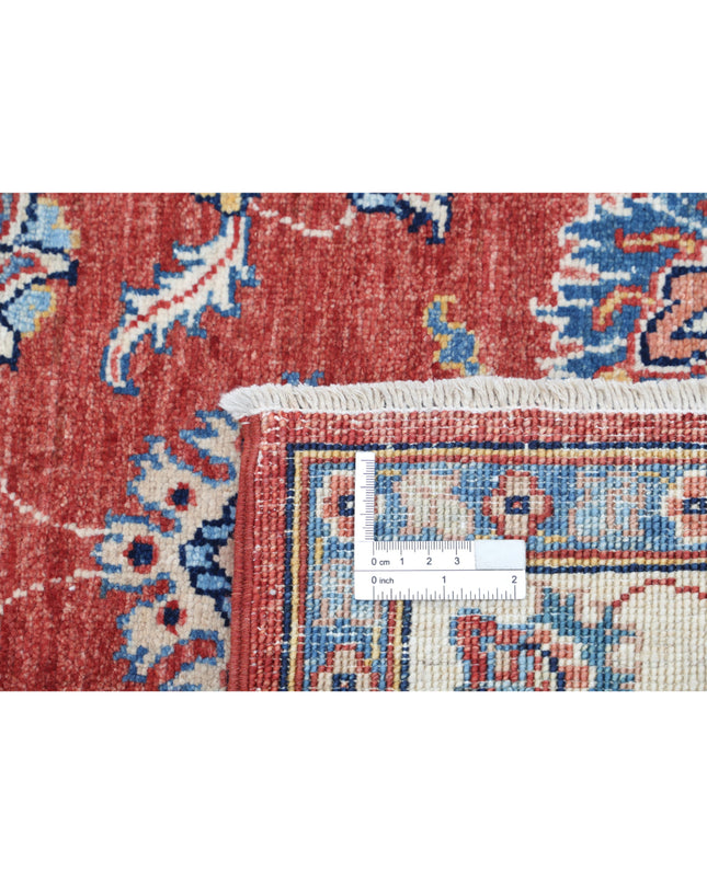 Ziegler 2' 6" X 4' 0" Hand Knotted Wool Rug 2' 6" X 4' 0" (76 X 122) / Red / Wool