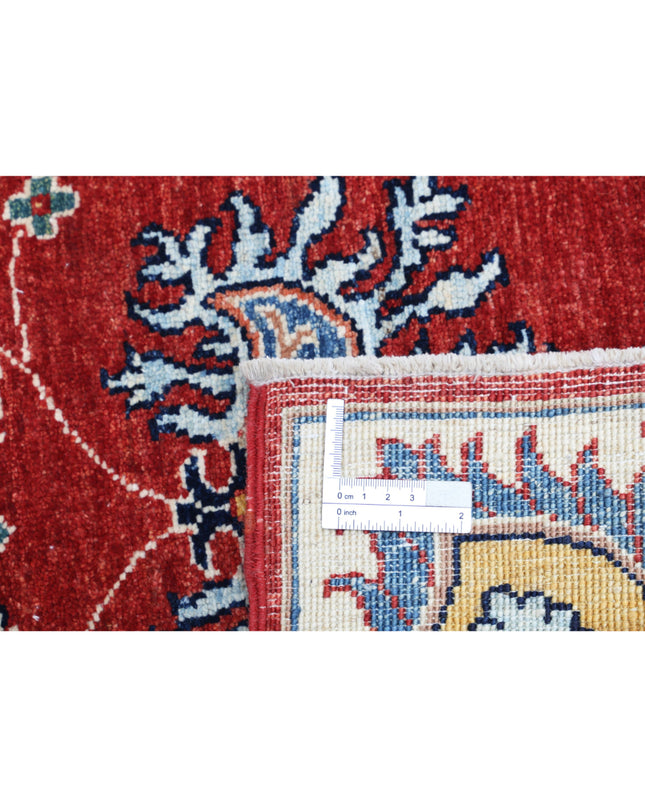 Ziegler 2' 9" X 3' 10" Hand Knotted Wool Rug 2' 9" X 3' 10" (84 X 117) / Red / Wool