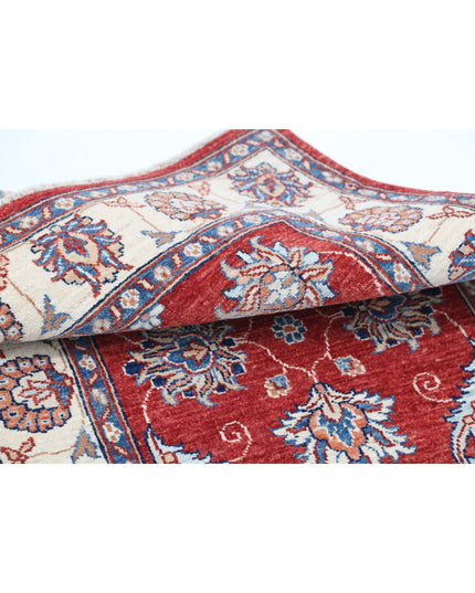 Ziegler 2' 9" X 4' 2" Hand Knotted Wool Rug 2' 9" X 4' 2" (84 X 127) / Red / Wool