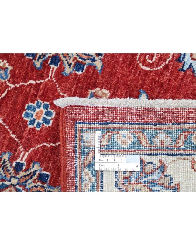 Ziegler 2' 9" X 4' 2" Hand Knotted Wool Rug 2' 9" X 4' 2" (84 X 127) / Red / Wool