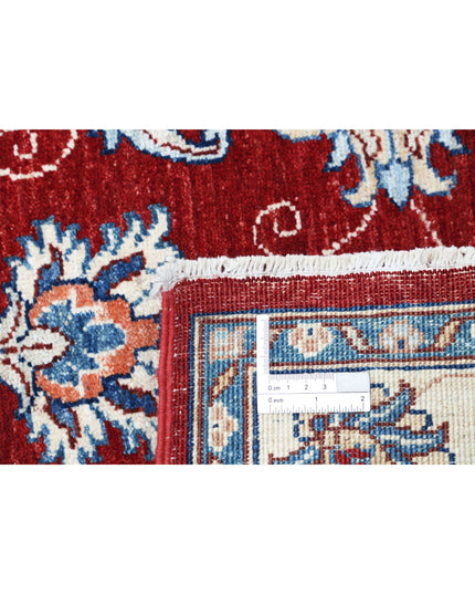 Ziegler 2' 9" X 4' 0" Hand Knotted Wool Rug 2' 9" X 4' 0" (84 X 122) / Red / Wool