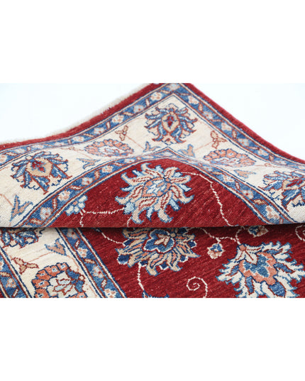 Ziegler 2' 9" X 4' 0" Hand Knotted Wool Rug 2' 9" X 4' 0" (84 X 122) / Red / Wool