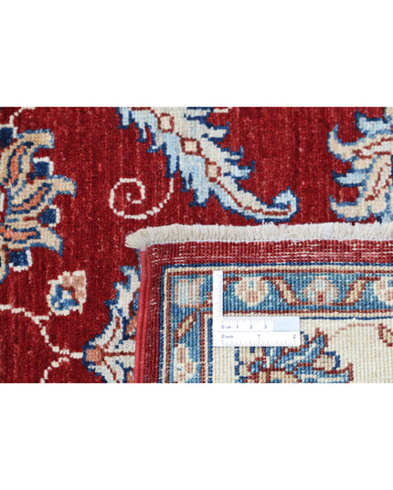 Ziegler 2' 9" X 4' 0" Hand Knotted Wool Rug 2' 9" X 4' 0" (84 X 122) / Red / Wool