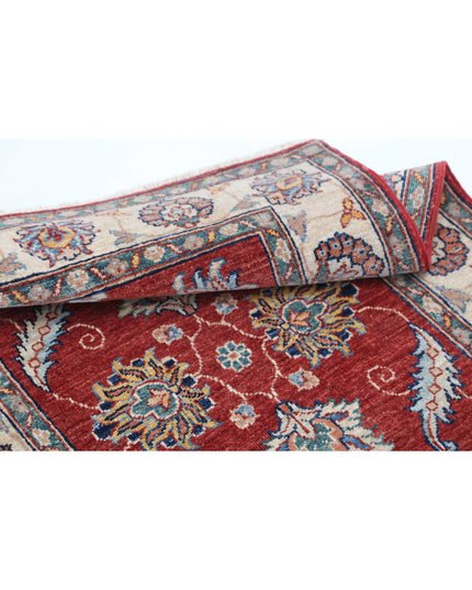 Ziegler 2' 8" X 4' 2" Hand Knotted Wool Rug 2' 8" X 4' 2" (81 X 127) / Red / Wool