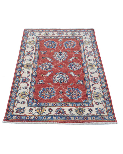 Ziegler 2' 7" X 4' 1" Hand Knotted Wool Rug 2' 7" X 4' 1" (79 X 124) / Red / Wool