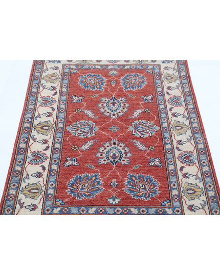 Ziegler 2' 7" X 4' 1" Hand Knotted Wool Rug 2' 7" X 4' 1" (79 X 124) / Red / Wool