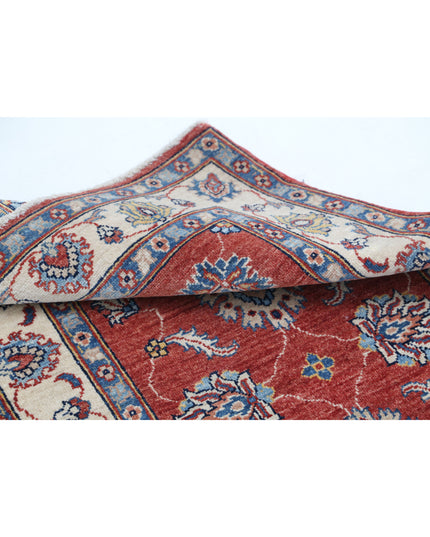 Ziegler 2' 7" X 4' 1" Hand Knotted Wool Rug 2' 7" X 4' 1" (79 X 124) / Red / Wool