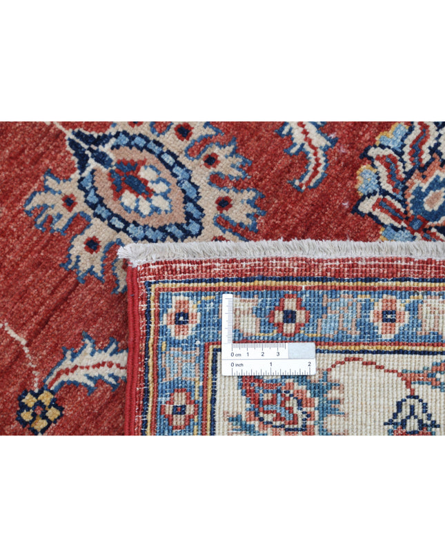 Ziegler 2' 7" X 4' 1" Hand Knotted Wool Rug 2' 7" X 4' 1" (79 X 124) / Red / Wool