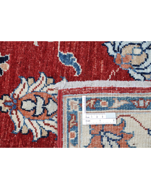 Ziegler 2' 7" X 4' 2" Hand Knotted Wool Rug 2' 7" X 4' 2" (79 X 127) / Red / Wool