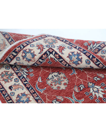 Ziegler 2' 8" X 4' 1" Hand Knotted Wool Rug 2' 8" X 4' 1" (81 X 124) / Red / Wool