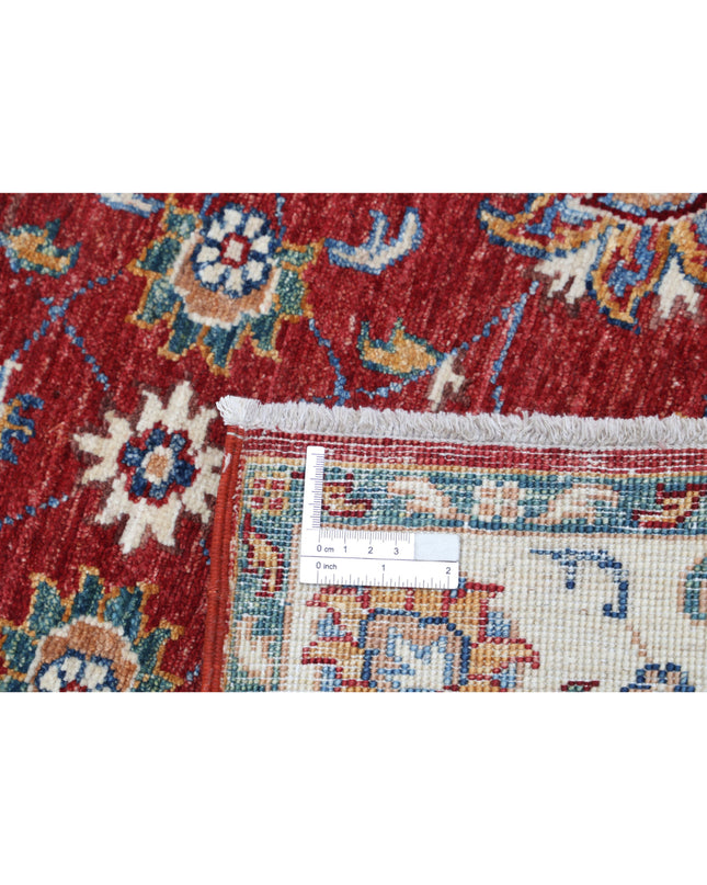 Ziegler 2' 8" X 3' 9" Hand Knotted Wool Rug 2' 8" X 3' 9" (81 X 114) / Red / Wool