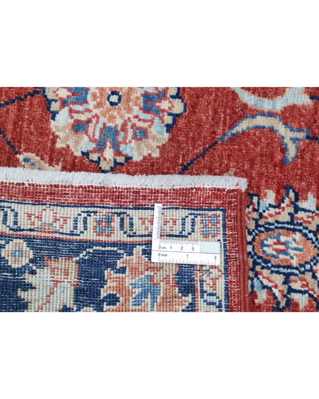 Ziegler 2' 9" X 4' 2" Hand Knotted Wool Rug 2' 9" X 4' 2" (84 X 127) / Red / Wool