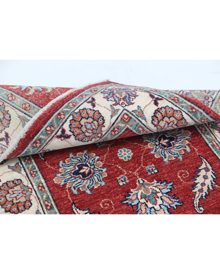 Ziegler 2' 8" X 4' 1" Hand Knotted Wool Rug 2' 8" X 4' 1" (81 X 124) / Red / Wool