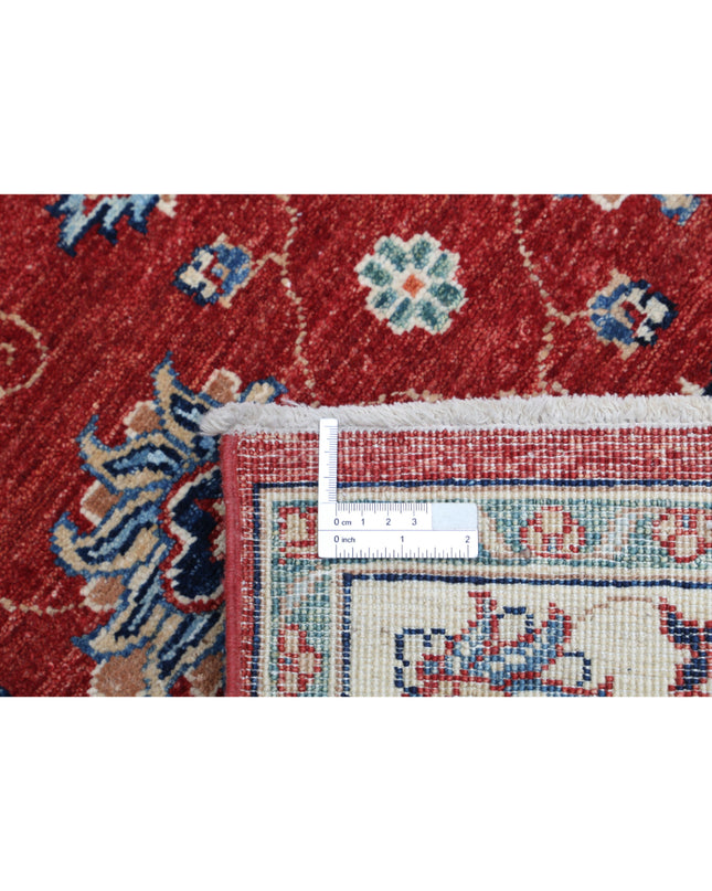 Ziegler 2' 8" X 4' 1" Hand Knotted Wool Rug 2' 8" X 4' 1" (81 X 124) / Red / Wool