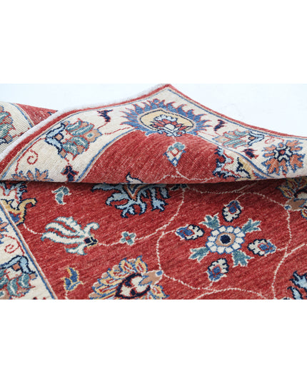 Ziegler 2' 9" X 4' 1" Hand Knotted Wool Rug 2' 9" X 4' 1" (84 X 124) / Red / Wool