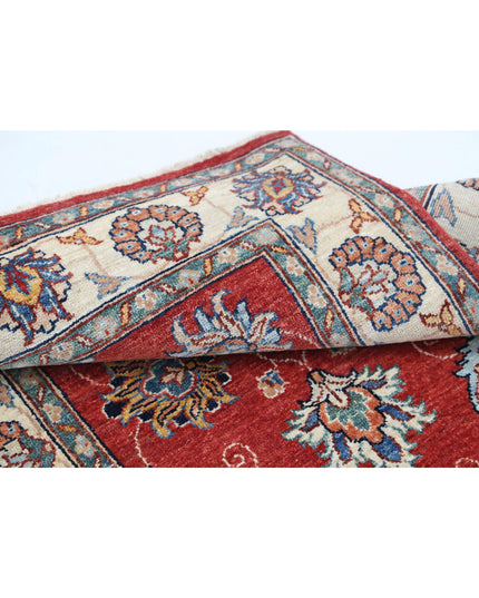 Ziegler 2' 9" X 4' 3" Hand Knotted Wool Rug 2' 9" X 4' 3" (84 X 130) / Red / Wool