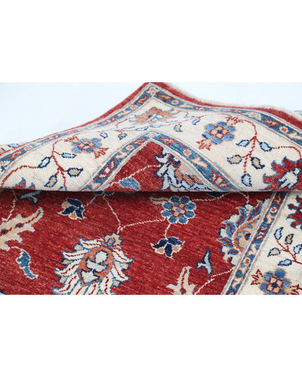 Ziegler 2' 8" X 4' 3" Hand Knotted Wool Rug 2' 8" X 4' 3" (81 X 130) / Red / Wool